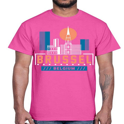 Brussel 504#- cities- Cotton Tee