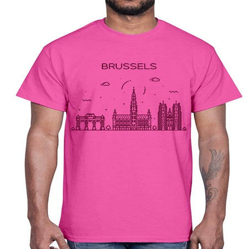 Brussels 506#- cities- Cotton Tee