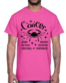 Cancer 144#- cancer- Cotton Tee