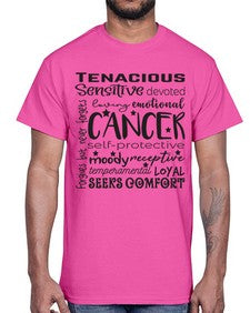 Cancer 565#- cancer- Cotton Tee