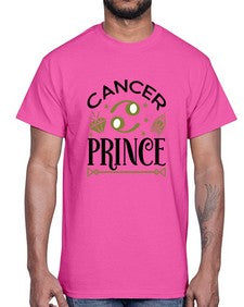 Cancer prince 159#- cancer- Cotton Tee