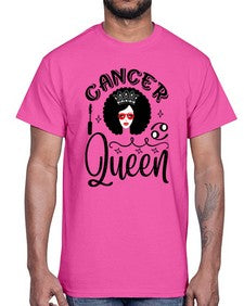 Cancer queen 162#- cancer- Cotton Tee