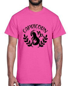 Capricorn 192#- capricorn- Cotton Tee