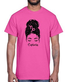 Capricorn Woman- capricorn- Cotton Tee