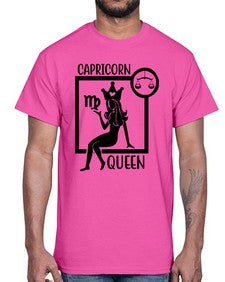 Capricorn queen 194#- capricorn- Cotton Tee