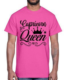 Capricorn queen 196#- capricorn- Cotton Tee