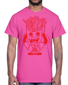 Charming friends 74#- cartoon food- Cotton Tee