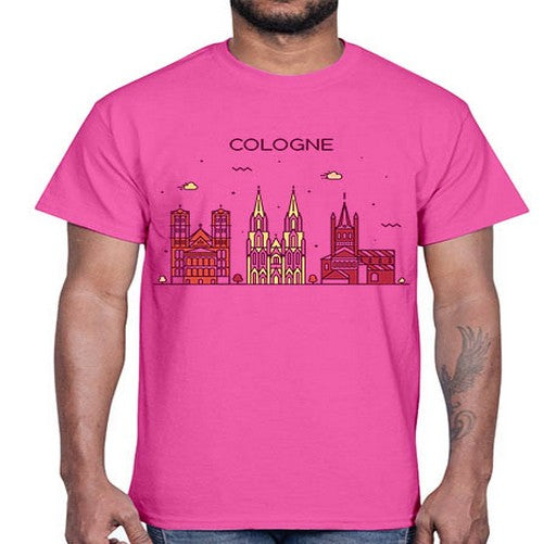 Cologne 595#- cities- Cotton Tee
