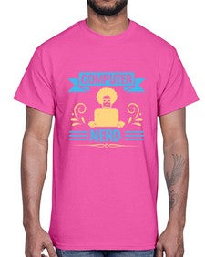 Computer Nerd 10#- computer- Cotton Tee