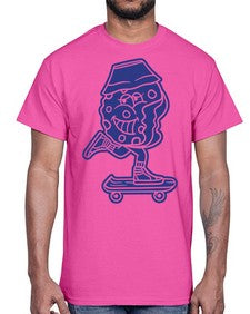 Cookies skating 75#- cartoon food- Cotton Tee