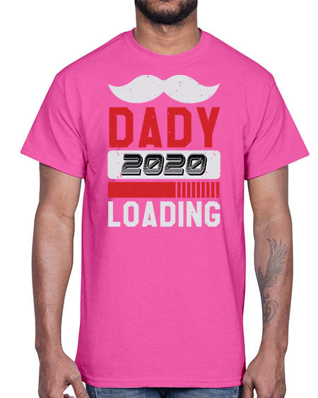 Dady Loading Style 70#- baby shower- Cotton Tee
