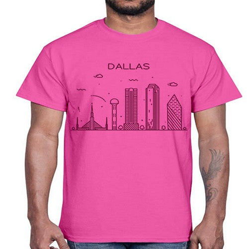 Dallas 643#- cities- Cotton Tee