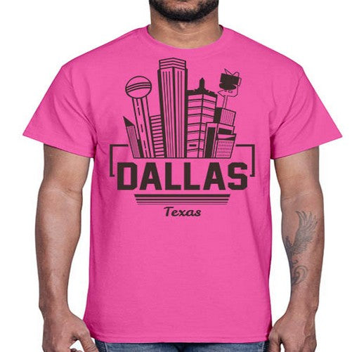 Dallas 645#- cities- Cotton Tee