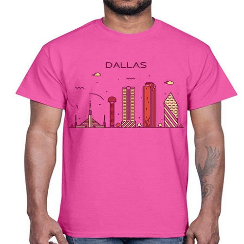 Dallas 646#- cities- Cotton Tee