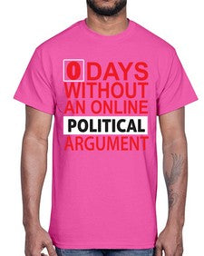 Days Without an online 80#- internet- Cotton Tee