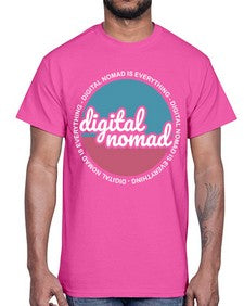 Digital Nomad is Everything 21#- internet- Cotton Tee