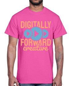 Digitally Forward Creative 17#- internet- Cotton Tee