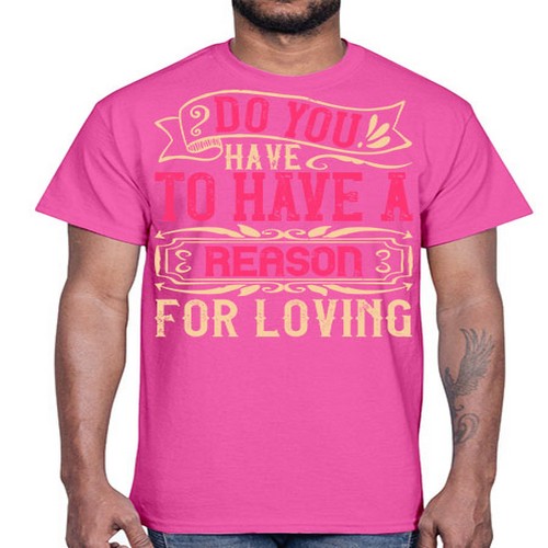 Do you have to have a reason for loving Style 2#- dogs- Cotton Tee