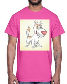 dog 114#- dogs- Cotton Tee