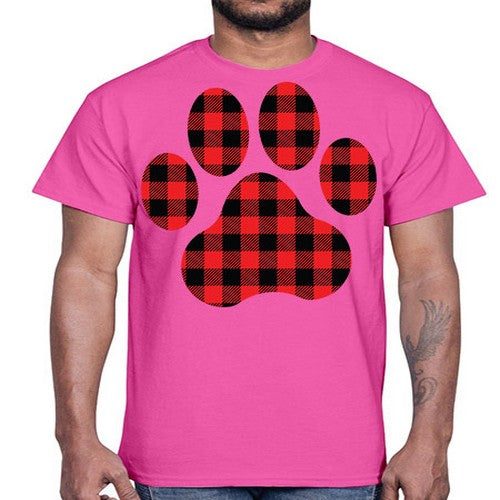 Dog Paw Style 94#- dogs- Cotton Tee