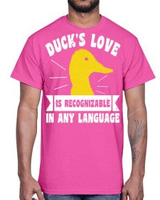 Ducks love Style 49#- ducks- Cotton Tee