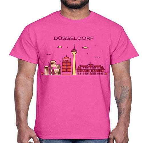 Dusseldorf 698#- cities- Cotton Tee