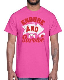 Endure and survive 10#- video games- Cotton Tee
