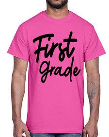 First Grade 114#- first grade- Cotton Tee