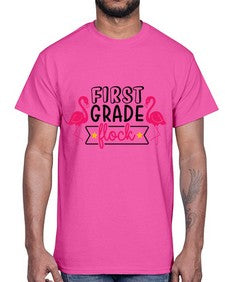 First Grade Flock 136#- first grade- Cotton Tee