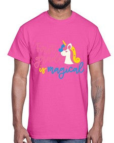 First Grade Is Magical 143#- first grade- Cotton Tee