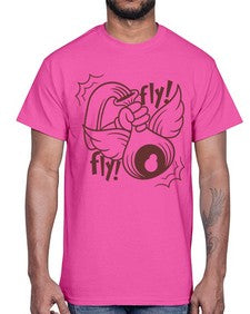 Fly 125#- cartoon general- Cotton Tee