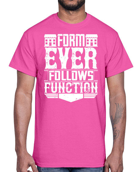 Form ever follows function Style 163#- architect- Cotton Tee