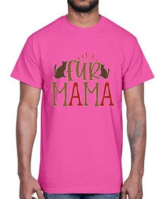 Fur Mama Style 13#- cats- Cotton Tee