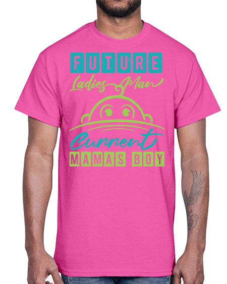 Future ladies man Style 80#- baby shower- Cotton Tee