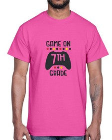Game on seventh grade 215#- seventh grade- Cotton Tee