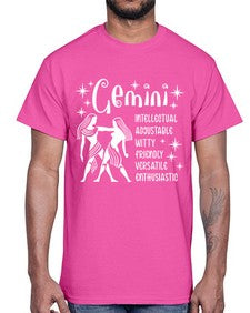 Gemini 221#- gemini- Cotton Tee