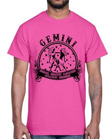 Gemini 9#- gemini- Cotton Tee