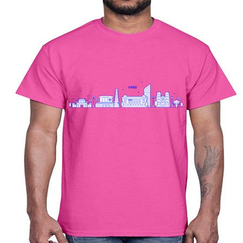 Hanoi 815#- cities- Cotton Tee