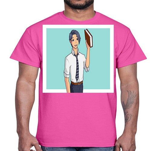 Happy teacher 185#- anime- Cotton Tee