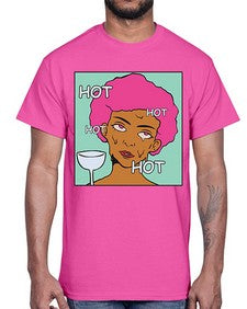 Hot 536#- art pop art- Cotton Tee