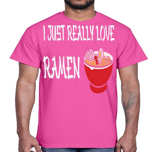 I Just Love Ramen Japanese Anime 238#- anime- Cotton Tee