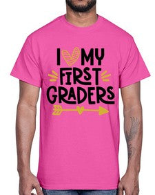 I Love My First 365#- first grade- Cotton Tee