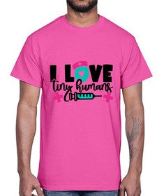 I Love Tiny Humans Style Style 904#- nurse- Cotton Tee