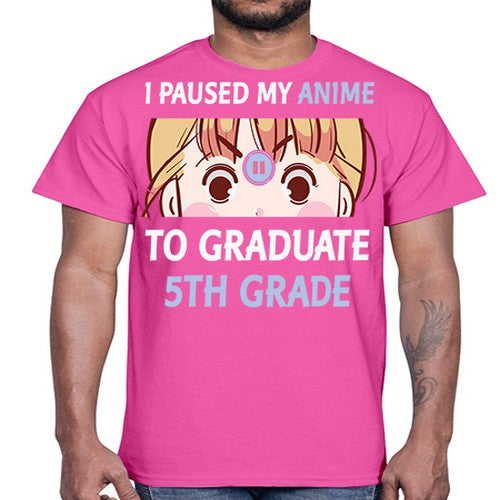 I Paused My Anime To Anime 243#- anime- Cotton Tee
