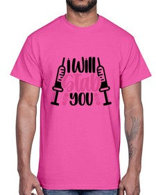 I Will Stab You Style Style 930#- nurse- Cotton Tee