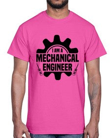I am a mechanical Style 849#- engineer- Cotton Tee