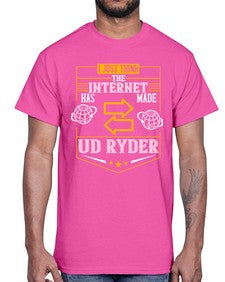 I just think the Internet has made us ryder 75#- internet- Cotton Tee