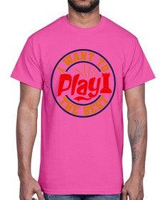 I want to play the best 112#- chess- Cotton Tee