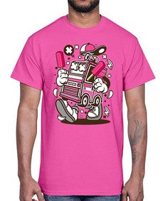 Ice Cream Truck 1173#- ice cream- Cotton Tee
