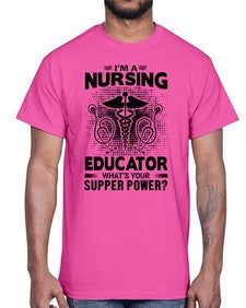 Im a nursing Style 227#- nurse- Cotton Tee